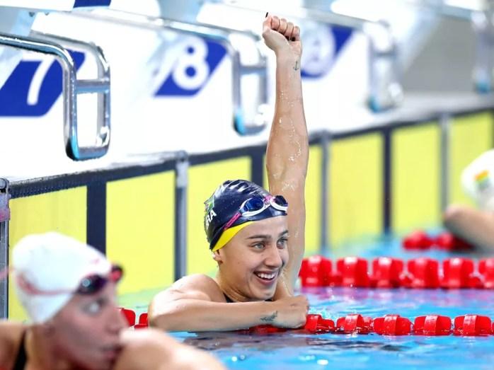 Larissa Oliveira vai em busca da primeira medalha olímpica dela  — Foto: Ricardo Bufolin/Panamerica Press