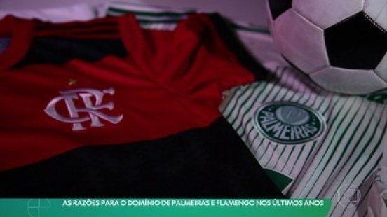Flamengo e Palmeiras dominam o futebol brasileiro e são exemplo para outros clubes grandes