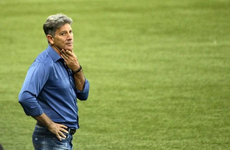 Renato Gaúcho avalia projeto do Corinthians antes de dar resposta — Foto: Marcos Ribolli