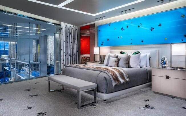 Os quartos são extremamente bem decorados. Foto: Divulgação/Palms Casino Resort