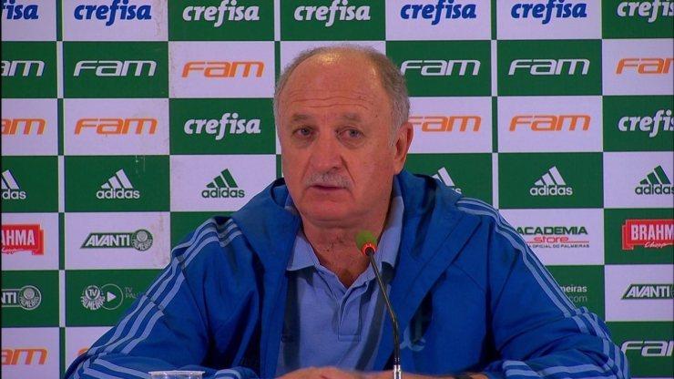 Confira a entrevista coletiva do técnico Felipão, após goleada do Palmeiras