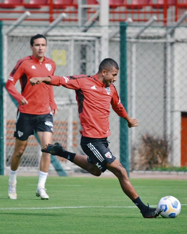 Rojas tem contrato com o São Paulo até dezembro — Foto: Erico Leonan / saopaulofc