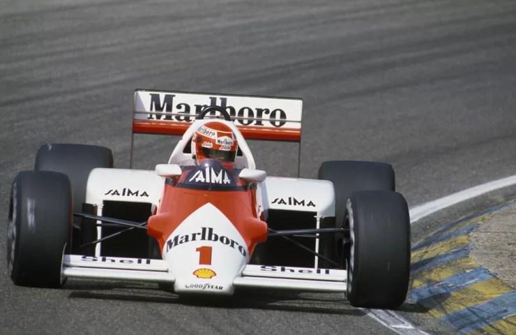 Niki Lauda venceu o último GP da Holanda, disputado em 1985 — Foto: Grand Prix Photo/Getty Images