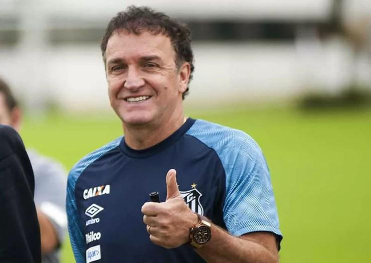 Cuca, técnico do Santos (Foto: Ivan Storti / Divulgação Santos FC)