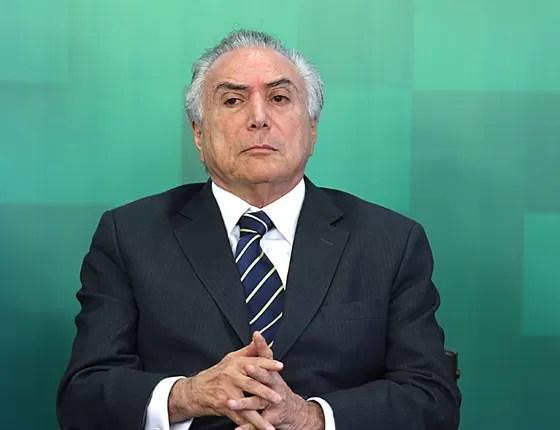 O presidente interino Michel Temer (Foto: Jorge William/Agência O Globo)