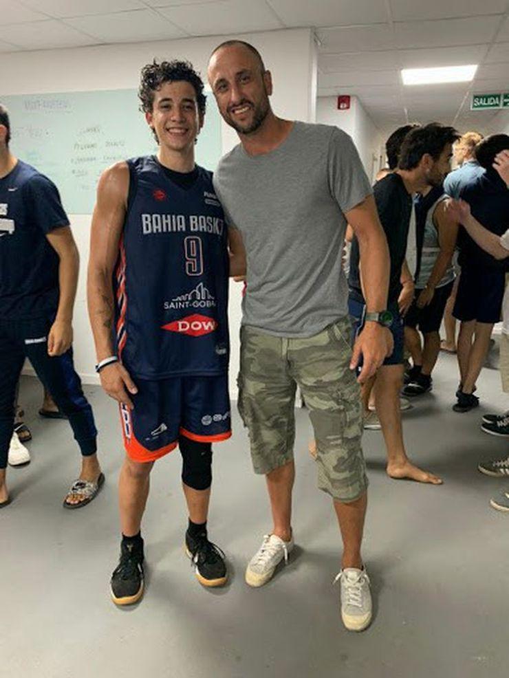 Caio Pacheco e Manu Ginobili, basquete argentino e NBA