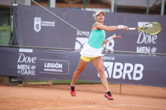 Laura Pigossi disputa torneios de nível ITF pela América do Sul — Foto: Luiz Candido / Luz Press