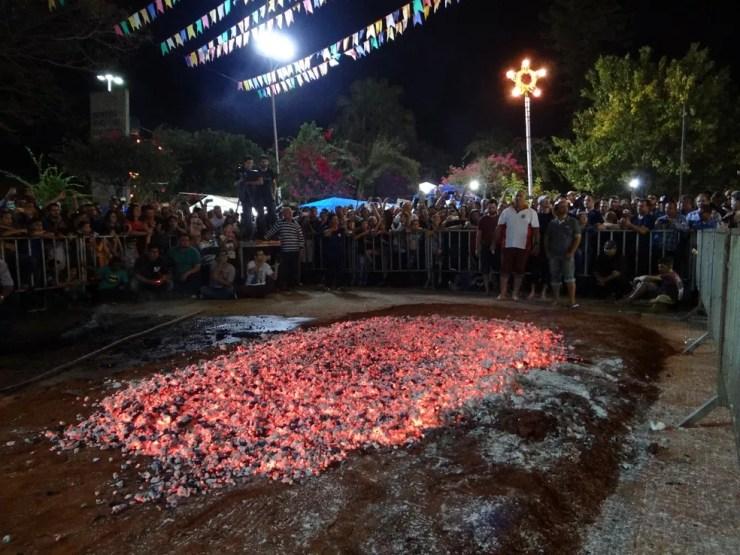 Tradicional festa de São João é realizada há 127 anos em Bocaina (Foto: Antônio Carlos/Bocaina Informa)
