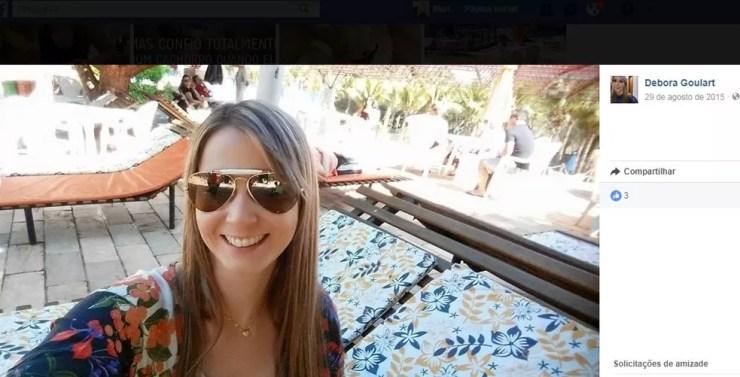 Débora foi morta a facadas em Tupã  (Foto: Reprodução/ Facebook )