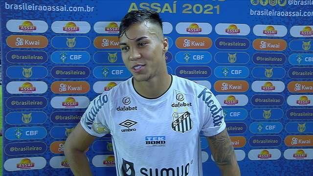 Kaio Jorge sobre o lance do seu gol: "Futebol tem que ter um pouco de malandragem"