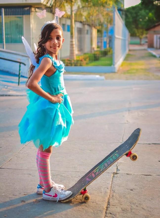 Rayssa Leal, a "Fadinha", é filha da Lilian — Foto: Reprodução Instagram