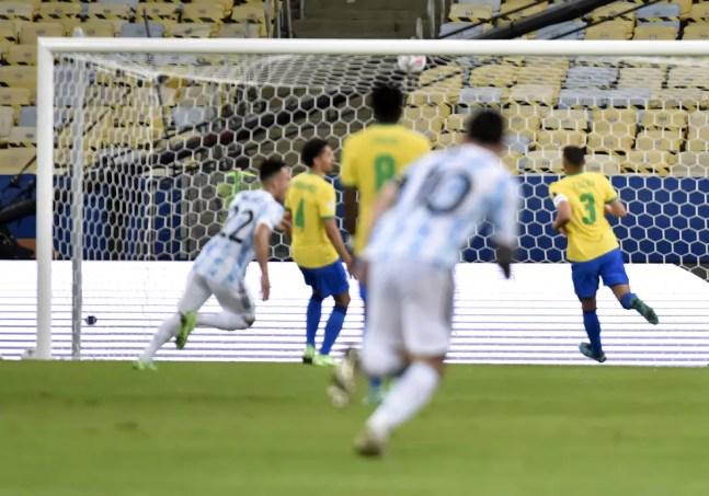 Brasil x Argentina - final da Copa América 2021 — Foto: André Durão