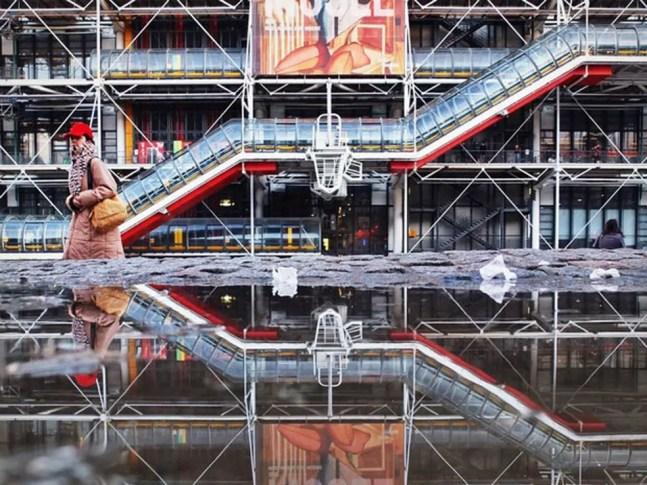 Fachada do Centro Pompidou de Paris — Foto: Joanna Lemańska/Divulgação
