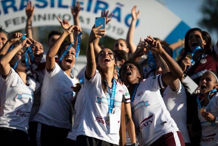 Final do Campeonato Brasileiro Feminino A-1 Corinthians x Ferroviária. Lucas Figueiredo/CBF