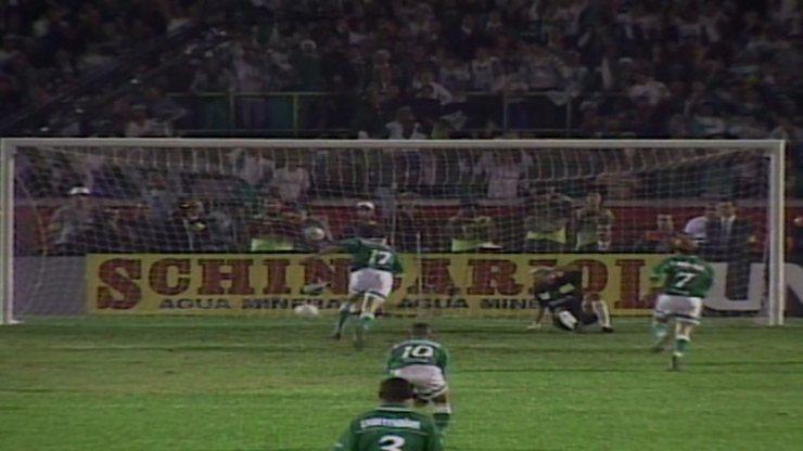 Melhores momentos de Palmeiras 2 (4) x (3) 1 Deportivo Cali pela final da Taça Libertadores de 1999