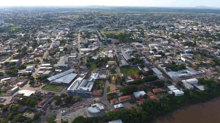 Imagem aérea mostra a capital de Roraima, Boa Vista; estado é um dos únicos com aumento no número de mortes violentas — Foto: Kláis Policarpo/Inovadrone/Divulgação