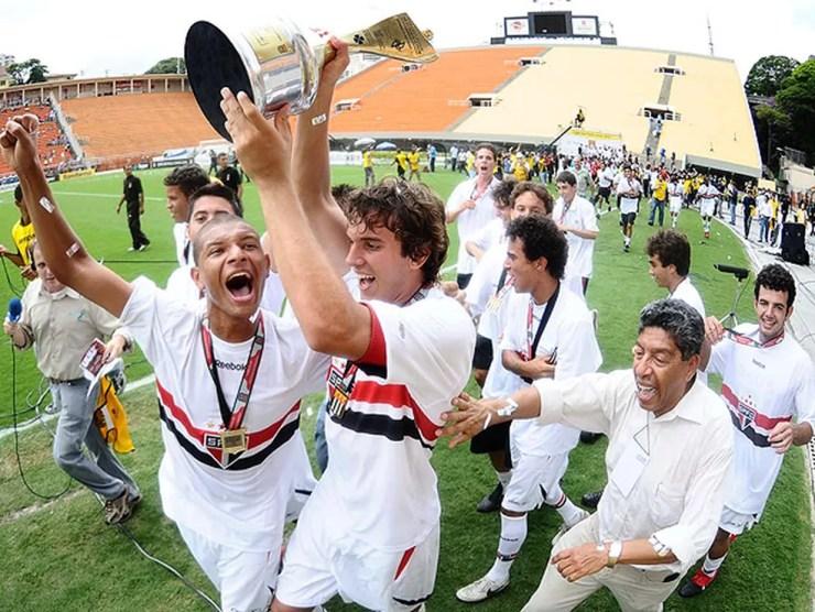 Willian Arão, do Flamengo, foi revelado na base do São Paulo — Foto: GloboEsporte.com