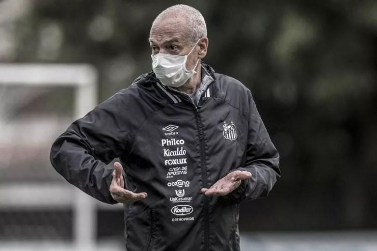 Jesualdo Ferreira, técnico do Santos no início da Libertadores — Foto: Ivan Storti/Santos FC
