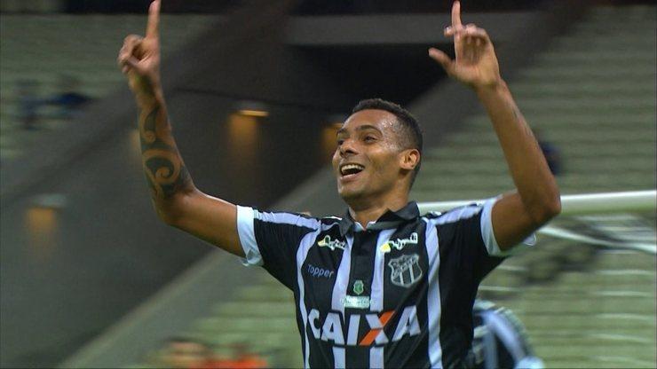 Os gols de Ceará 2 x 2 Palmeiras pela 11ª rodada do Campeonato Brasileiro