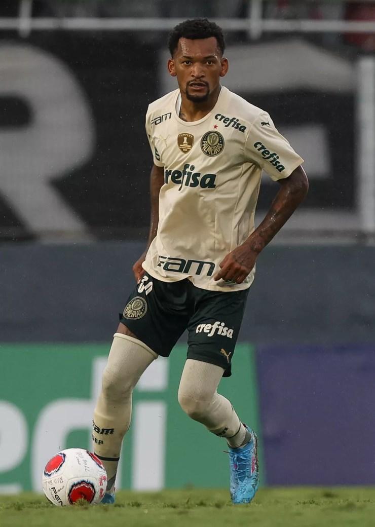 Jailson em Bragantino x Palmeiras — Foto: Cesar Greco / Ag. Palmeiras