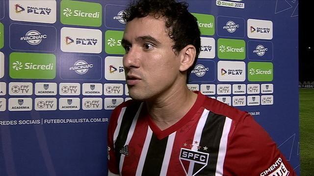 Pablo elogia Rojas, dedica o gol à família e ressalta entendimento do jogo de Crespo: "Time está de parabéns"