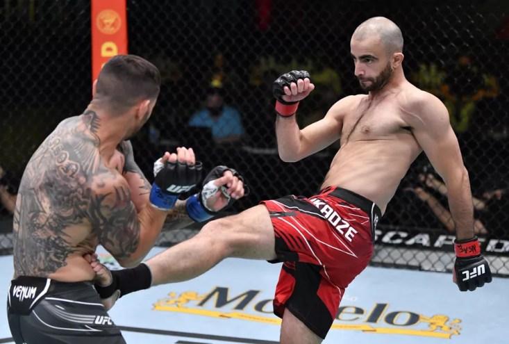 Giga Chikadze Cub Swanson UFC Reyes Prochazka — Foto: Getty Images