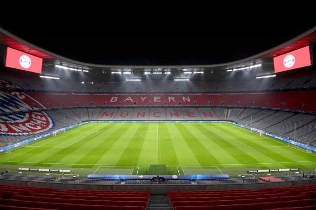 Estádio Bayern Munique Alemanha — Foto: Getty Images