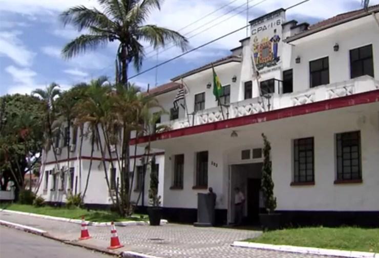 6º Comando do Policiamento do Interior é responsável pela PM na Baixada Santista (Foto: Reprodução/TV Tribuna)