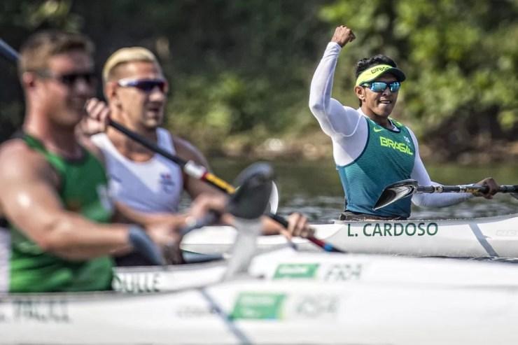 Luis Carlos Cardoso se classificou à final da KL1 200m nas Paralimpíadas Rio 2016 — Foto: Marcio Rodrigues/MPIX/CPB