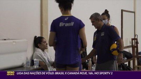 Após perder referências, Brasil enfrenta o Canadá pela Liga das Nações