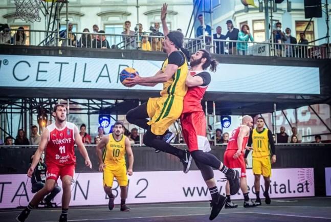 Pré-olímpico basquete 3x3: Brasil diante da Turquia na quarta-feira — Foto: Divulgação/FIBA
