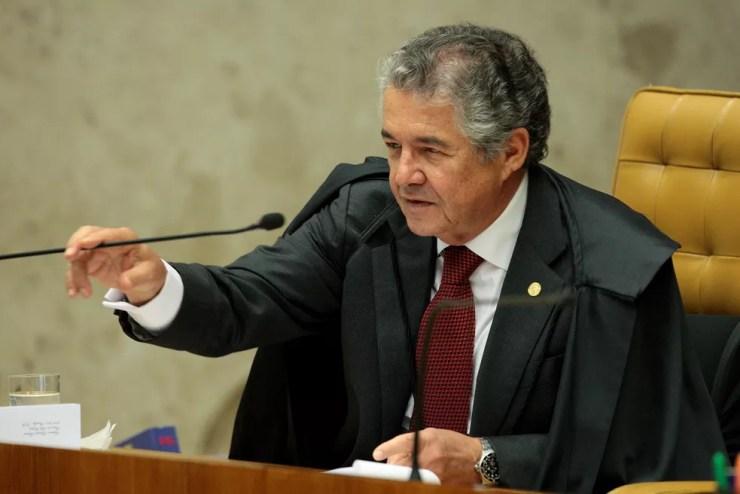 O ministro Marco Aurélio Mello, do STF — Foto: Carlos Moura, STF