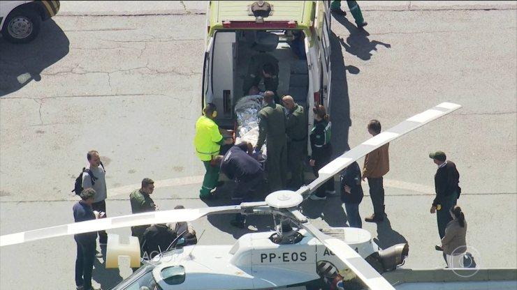 Jair Bolsonaro chega a São Paulo para receber tratamento médico