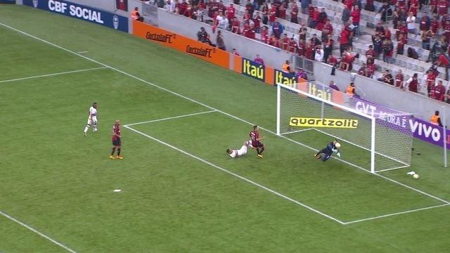 Atlético-PR vence o São Paulo por a 1 a 0 e mantém tabu na Arena da Baixada, com gol de Pablo