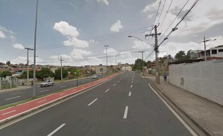 Acidente aconteceu na Rua José Joaquim de Lacerda em Sorocaba (SP)  (Foto: Google Street View/Reprodução)