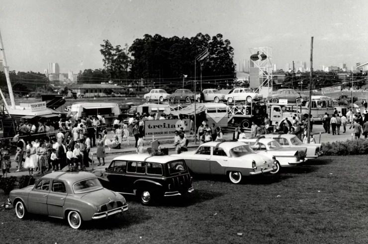 Salão do Automóvel de 1960 — Foto: Divulgação