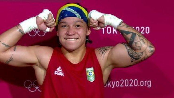 Bia Ferreira diz que a luta foi do jeito que esperava e se mantém confiante - Olimpíadas de Tóquio