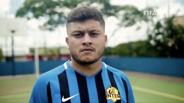Pedro Resende é jogador de FIFA 21 da Inter de Milão — Foto: Reprodução