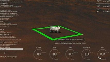 Veja o pouso do Robô Perseverance em Marte