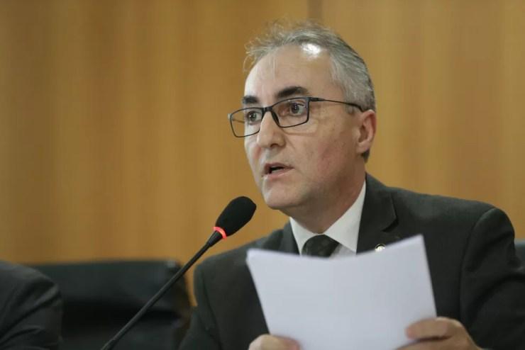 O futuro secretário-executivo do Ministério da Justiça, delegado Luiz Pontel — Foto: Fabio Rodrigues Pozzebom, Agência Brasil