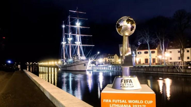 Mundial de Futsal Lituânia começa em setembro — Foto: Divulgação/FIFA