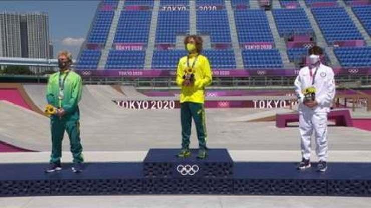 Confira o pódio do skate park! Brasil conquista prata com Pedro Barros - Olimpíadas de Tóquio
