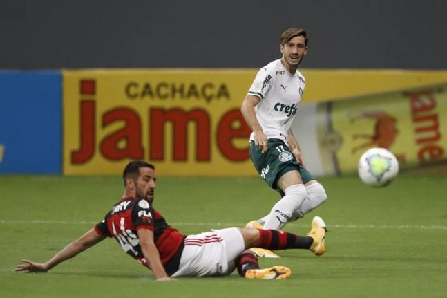 Flamengo x Palmeiras — Foto: ADALBERTO MARQUES/DIA ESPORTIVO/ESTADÃO CONTEÚDO
