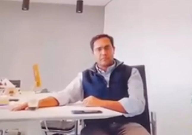 Vishal Garg, CEO da Better.com, demitiu cerca de 900 funcionários por videoconferência — Foto: Reprodução
