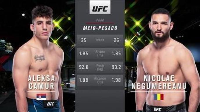 UFC Zumbi Coreano x Ige - Aleksa Camur x Nicolae Negumereanu