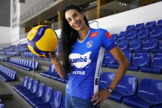 Sheilla está em processo de transição de carreira e atuará na comissão técnica do Minas — Foto: Minas Tênis Clube