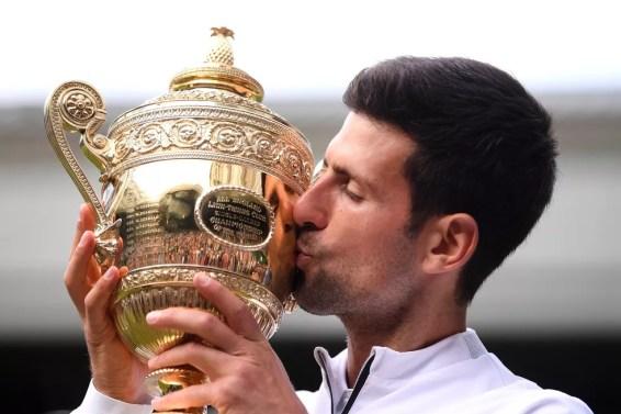 Novak Djokovic é o atual bicampeão de Wimbledon — Foto: Clive Brunskill/Getty Images