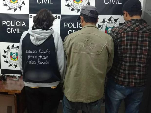 Suspeitos foram presos na quarta-feira, crime, Bom Jesus (Foto: Divulgação/Polícia Civil)