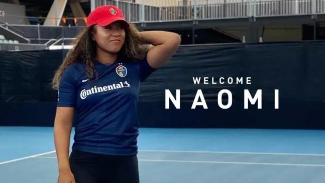 Naomi Osaka é nova co-proprietária do North Carolina Courage, time do futebol feminino americano — Foto: Divulgação