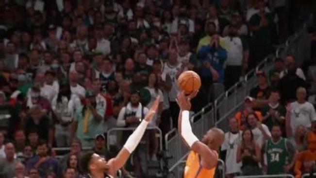 Veja o minifilme do jogo 6 da final da NBA entre Milwaukee Bucks e Phoenix Suns